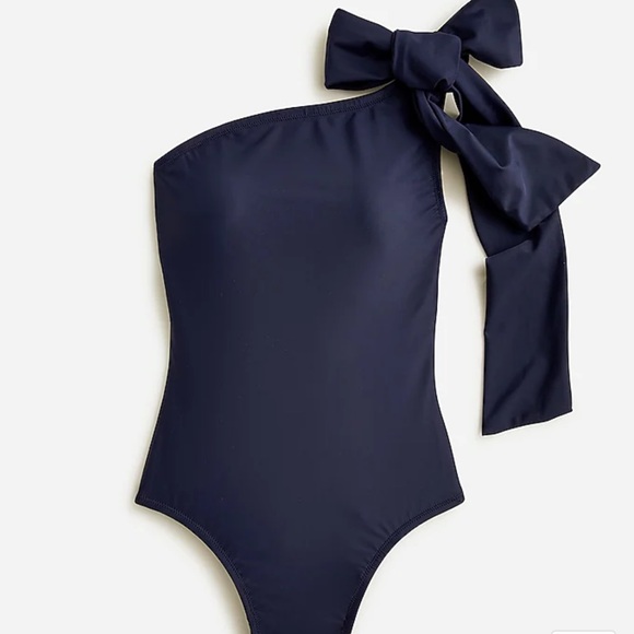 J. Crew Other - ❗️SOLD❗️J.Crew Navy Bow One Piece Swimsuit🆕BNWT
